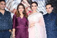 Raveena Tandon with Lulia Vantur and Prem Soni