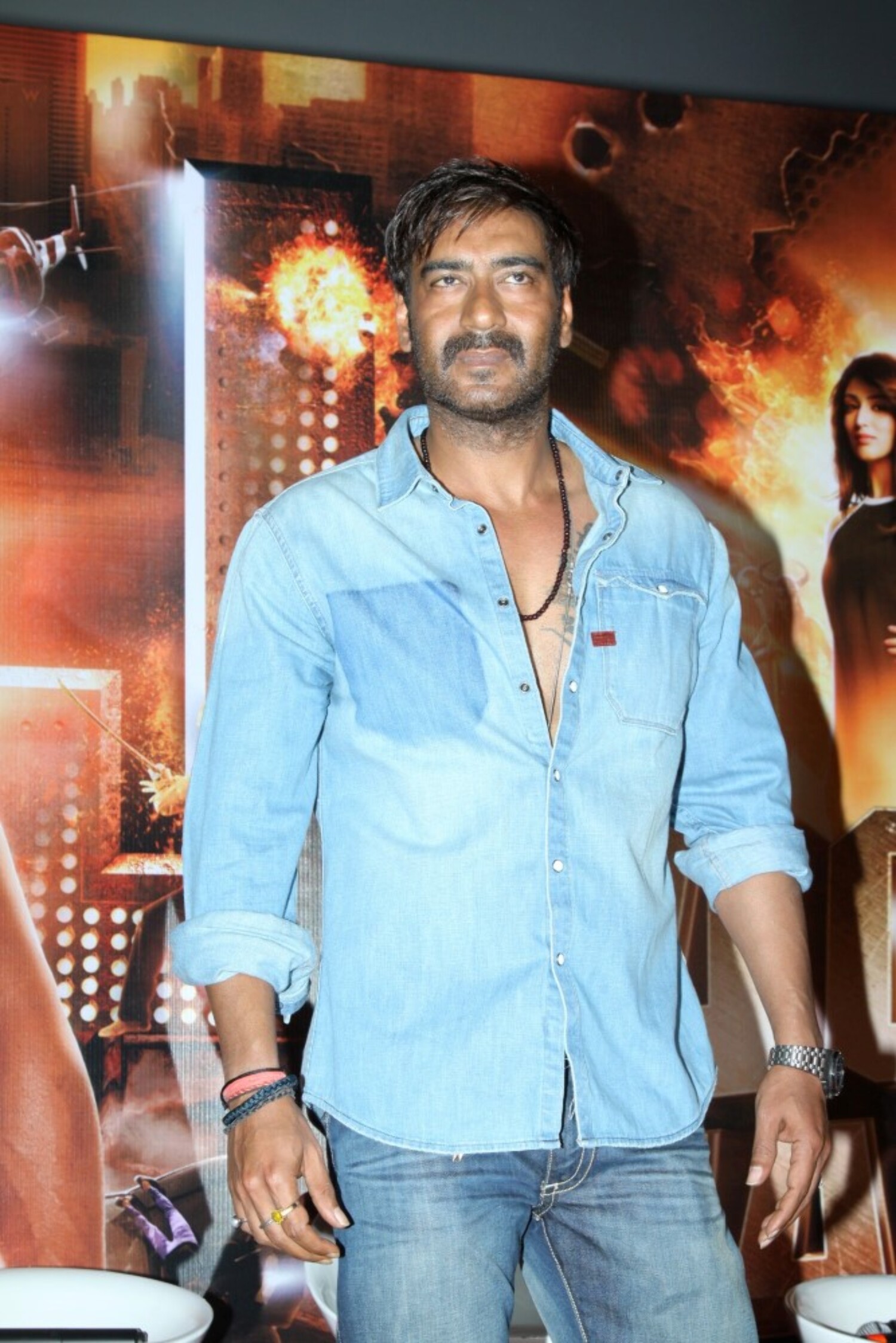 Ajay Devgn at film Action Jackson trailer launch in Mumbai 4 : rediff 