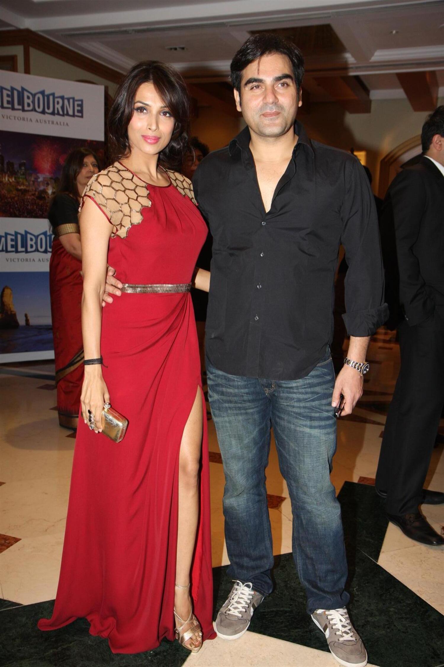 Arbaaz Khan With Wife Malaika Arora Khan At The Announcement Of The ...