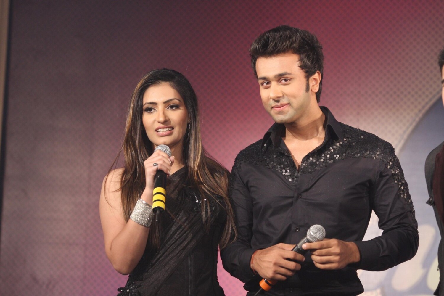 Ripudaman Handa with Shivangi at the launch of dance reality show NACH