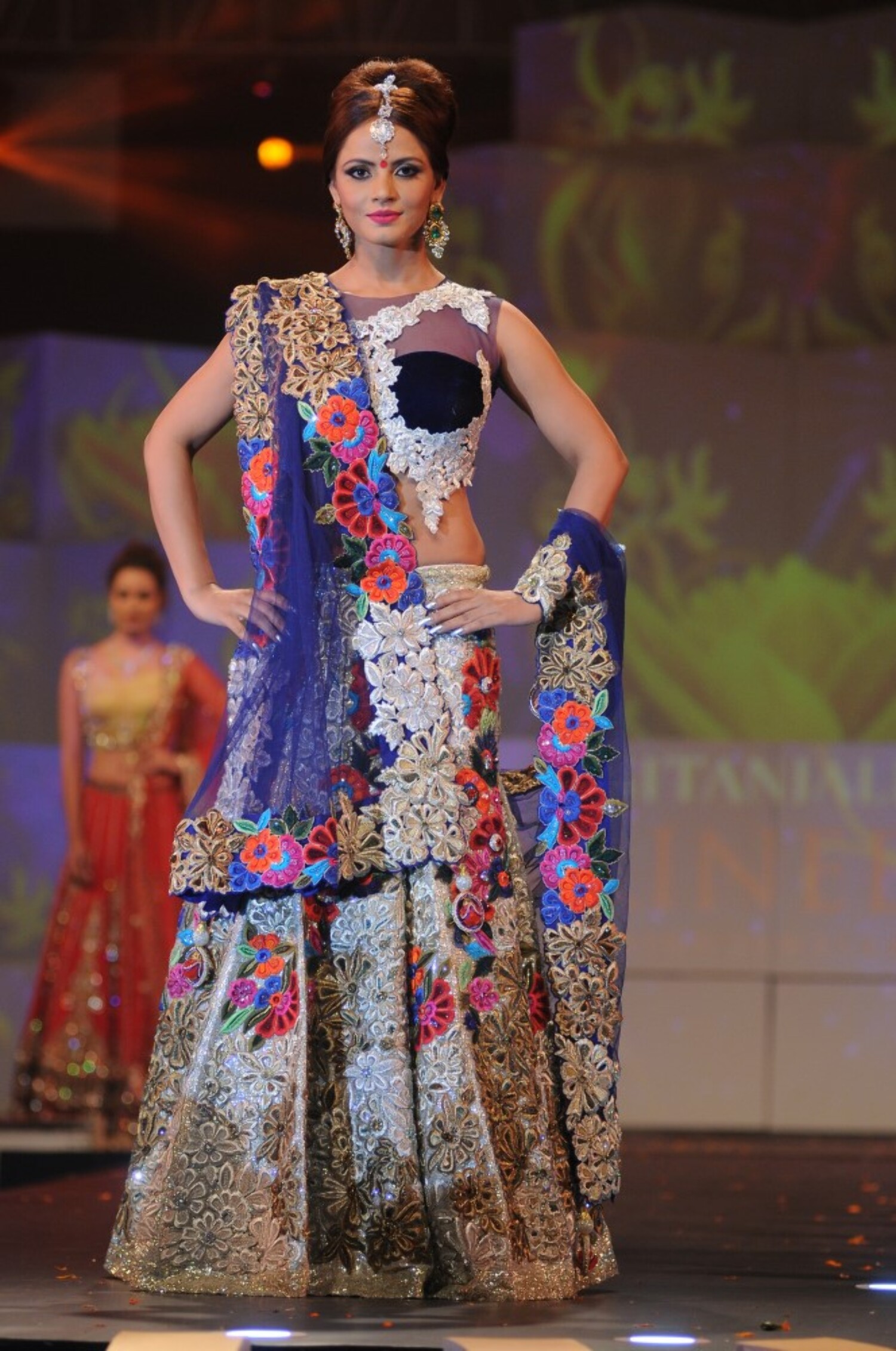 ... the ramp at the India Bullion and Jewellers Association fashion show 3