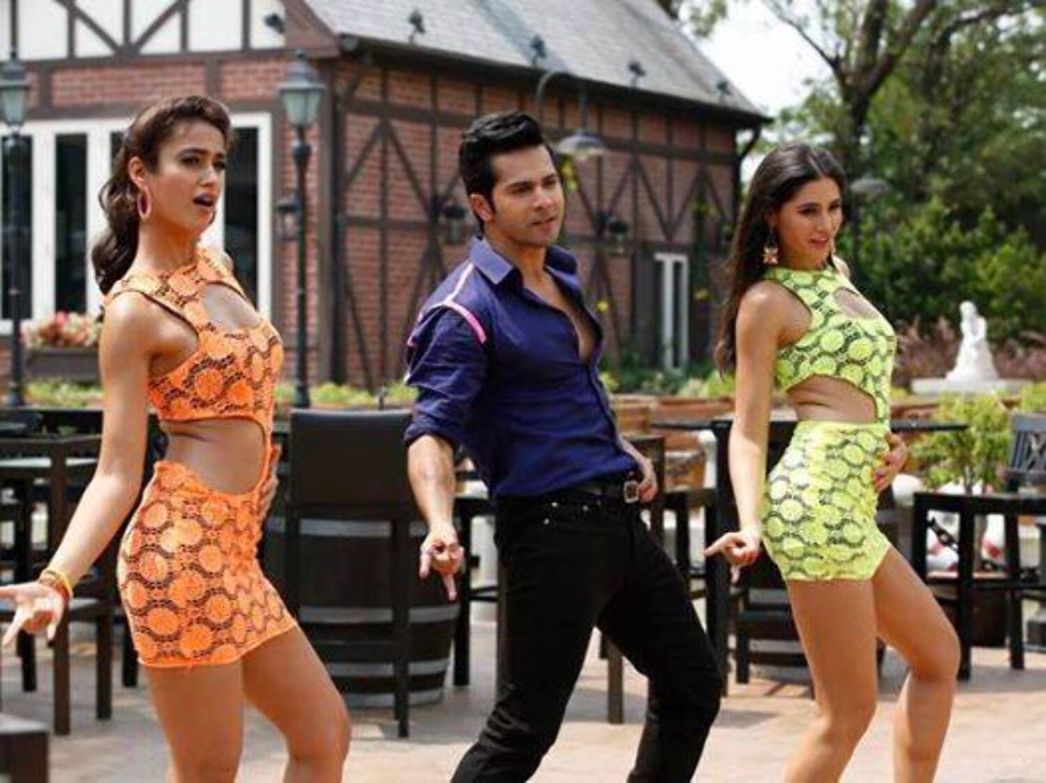 Ileana Dcruz Nargis Fakhri Varun Dhawan Main Tera Hero Movie Song Pic ...