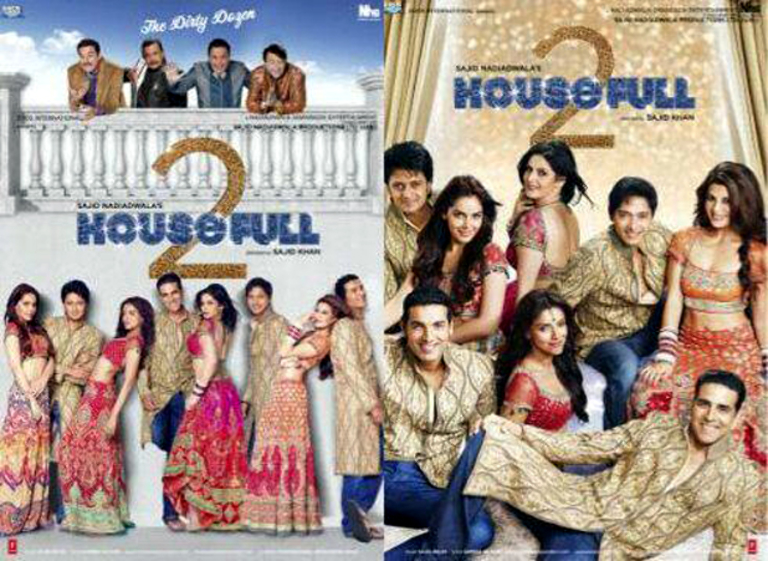 Housefull 2 Movie Poster housefull 2 on Rediff Pages