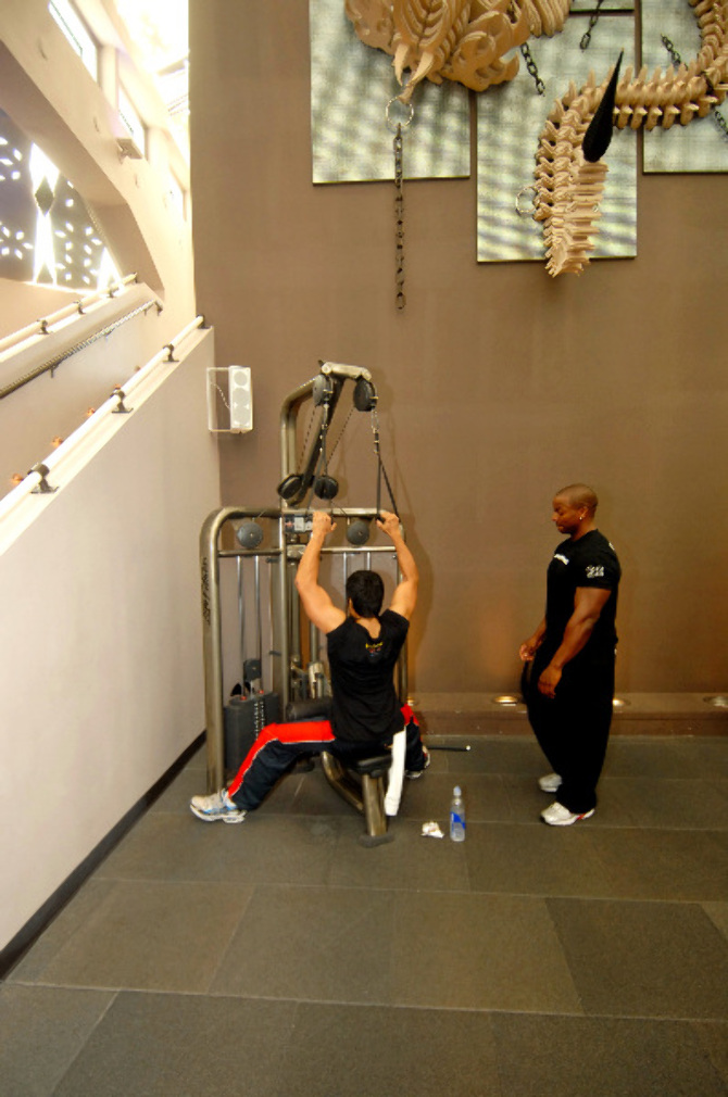 ramcharan gym trainer 