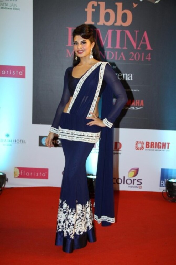 Jacqueline Fernandez at the Femina Miss India 2014 event red carpet in Mumbai  2 