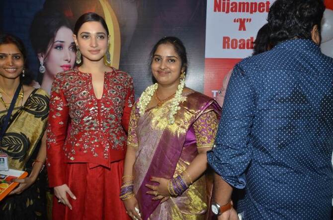 tamanna launches tirumala furnitures at nizampet-photo9