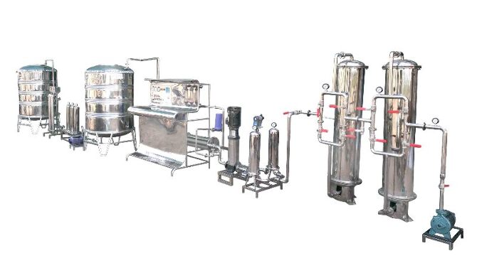 3000 LPH MINERAL WATER PLANT SS 1