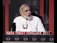narendra modi speech at india today conclave 2011 - part 2