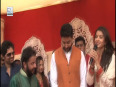 Aishwarya Rai Bachchan And Abhishek Bachchan Celebrate Gudi Padwa