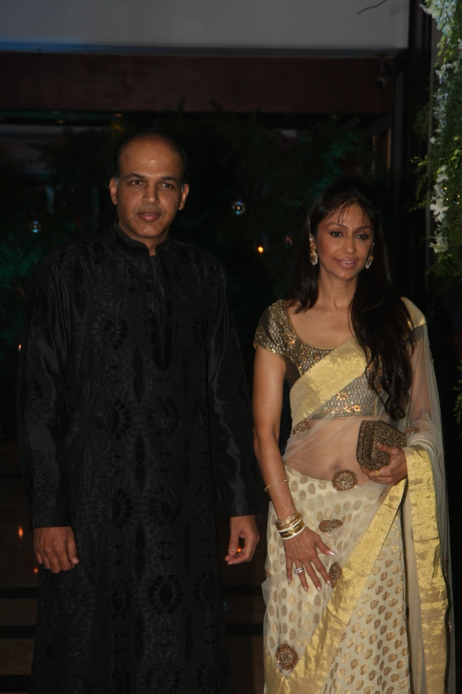 Ashutosh Gowariker with wife Sunita at Wedding Sangeet Ceremony of ...