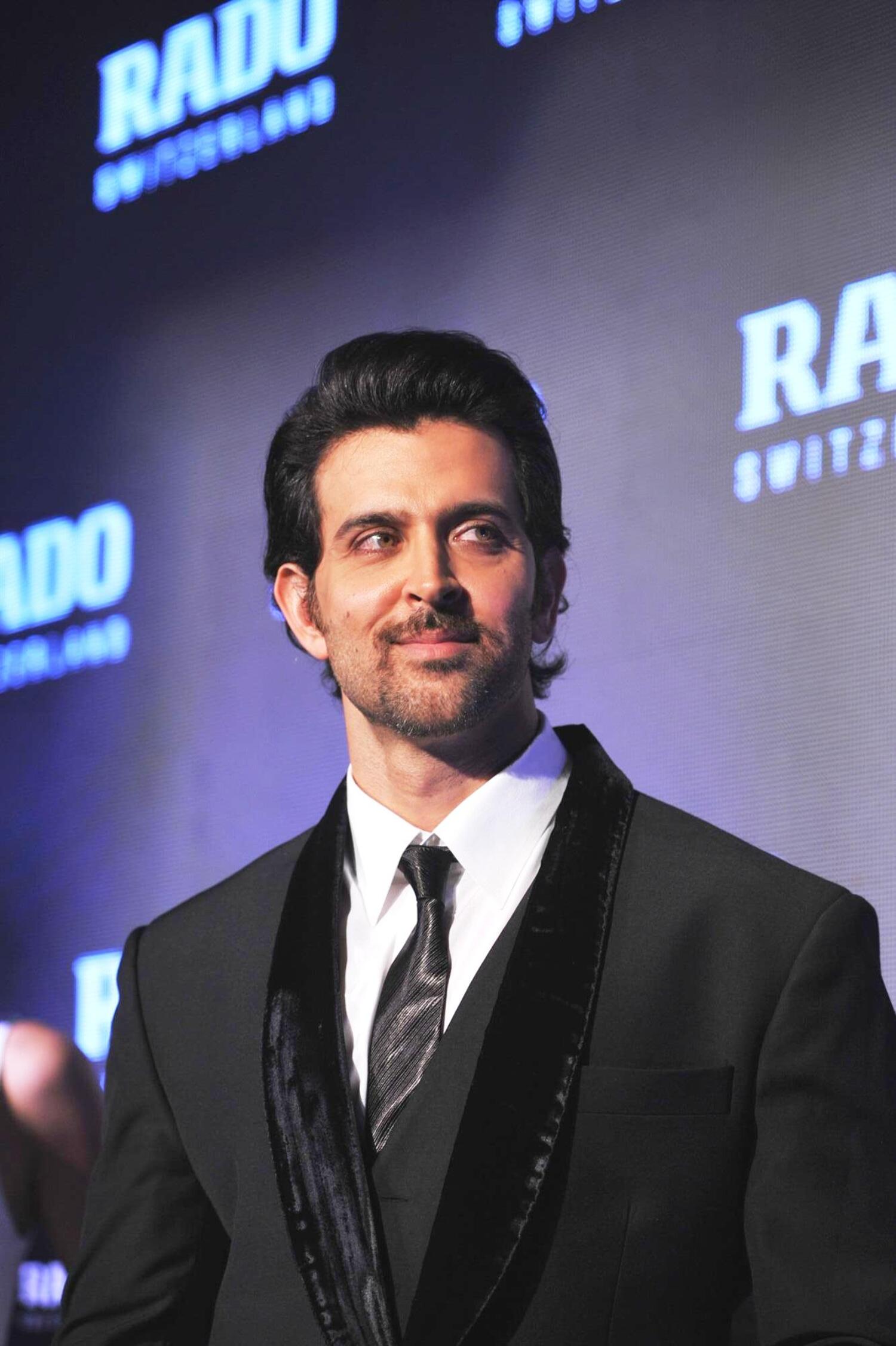 Brand Ambassador Hrithik Roshan at the launch of Rado HyperChrome ...