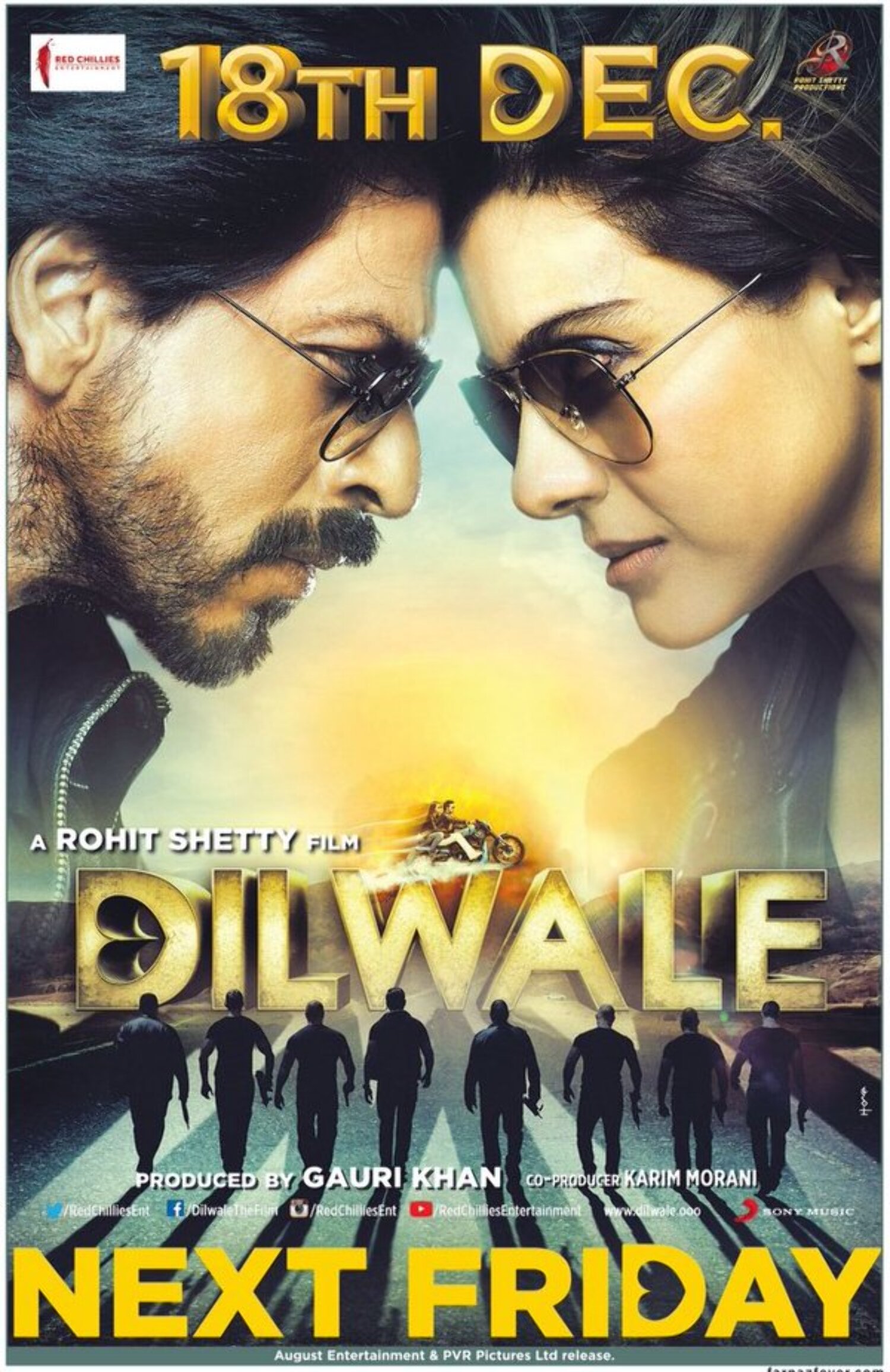 Kajol SRK Dilwale Movie Poster : dilwale - photo 125 from album dilwale ...