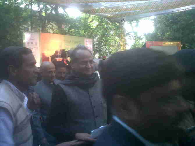 Rajasthan CM Ghelot excuses himself from inaguration ceremony jlf